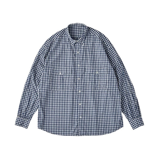 ROLL UP GINGHAM CHECK SHIRT