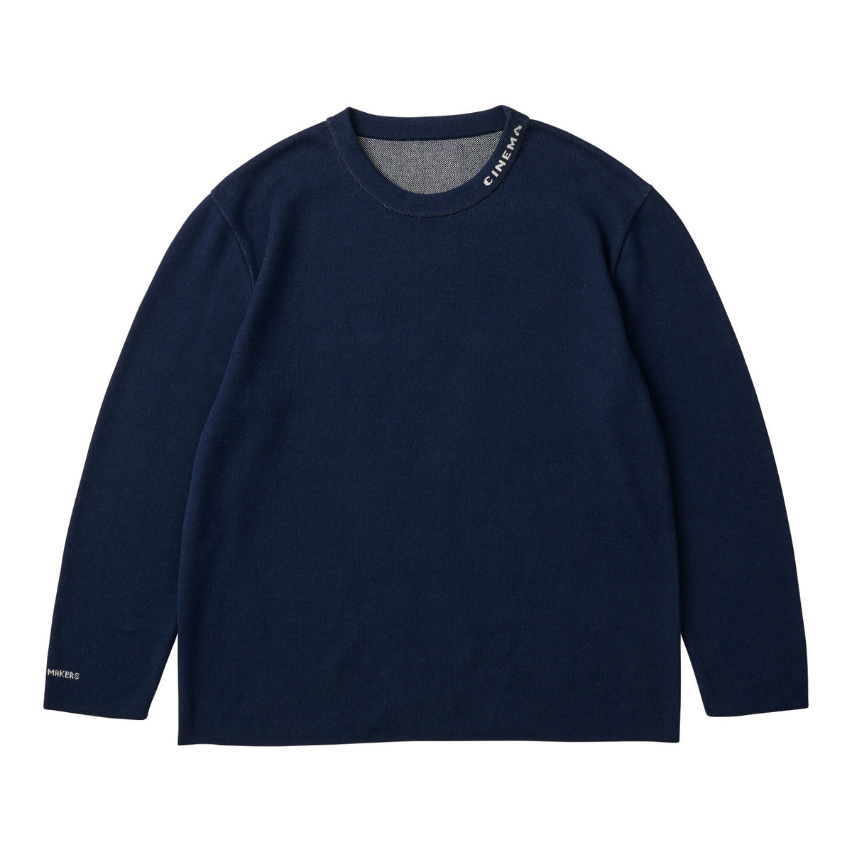 GINZA FILM MAKERS KNIT CREWNECK