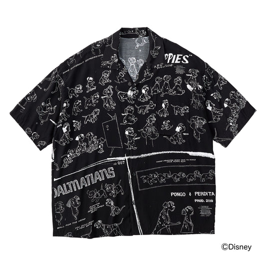 DISNEY MODEL SHEET PC ALOHA COLLECTION ALOHA SHIRT 101 DALMATIANS