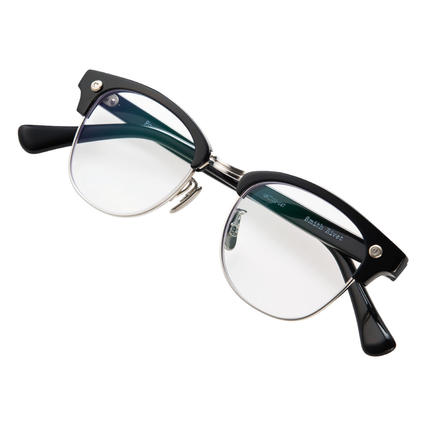 SUNGLASSES SMITH RIVET COLLECTION SILVER･925 (CLEAR LENS)