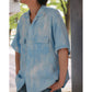 PAINTED SASHIKO WATERCOLOR KAIKIN SHIRT