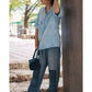 PAINTED SASHIKO WATERCOLOR KAIKIN SHIRT