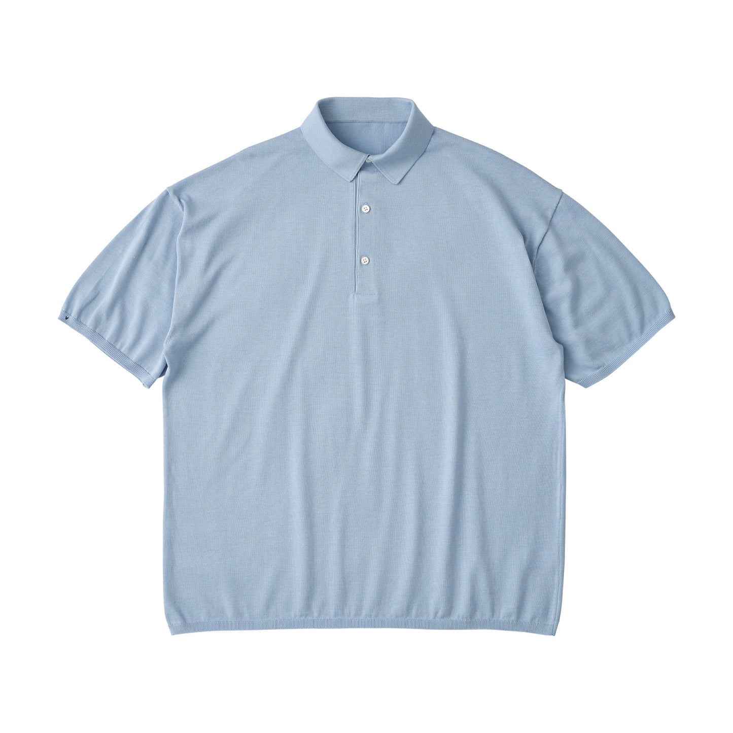 H/W SEA ISLAND COTTON KNIT POLO SHIRT