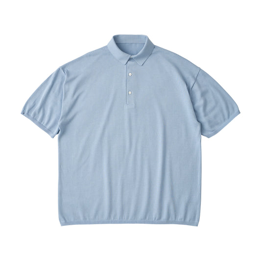 H/W SEA ISLAND COTTON KNIT POLO SHIRT
