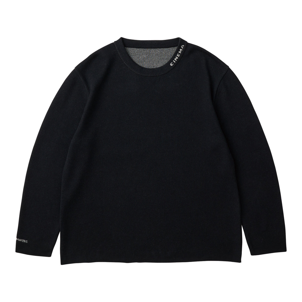 GINZA FILM MAKERS KNIT CREWNECK