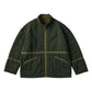 SUPER NYLON MILITARY ZIP UP JACKET