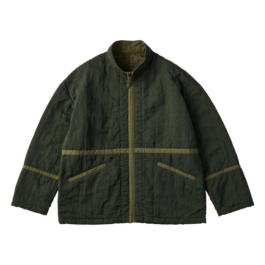 SUPER NYLON MILITARY ZIP UP JACKET