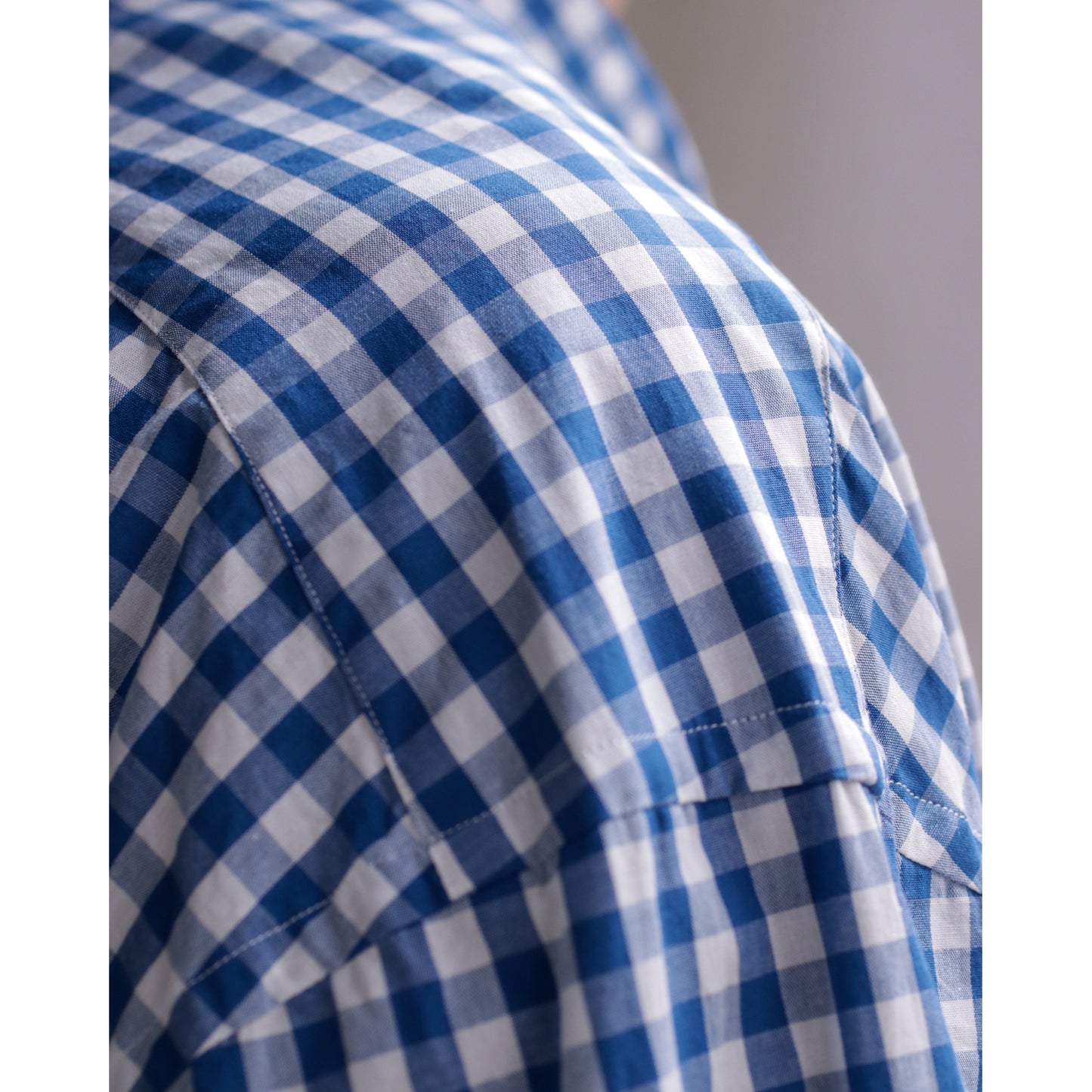 ROLL UP GINGHAM CHECK SHIRT