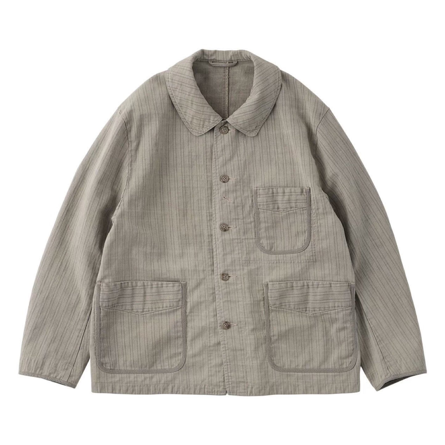 FADED STRIPE FRENCH JACKET WATCH CHAIN ITEM