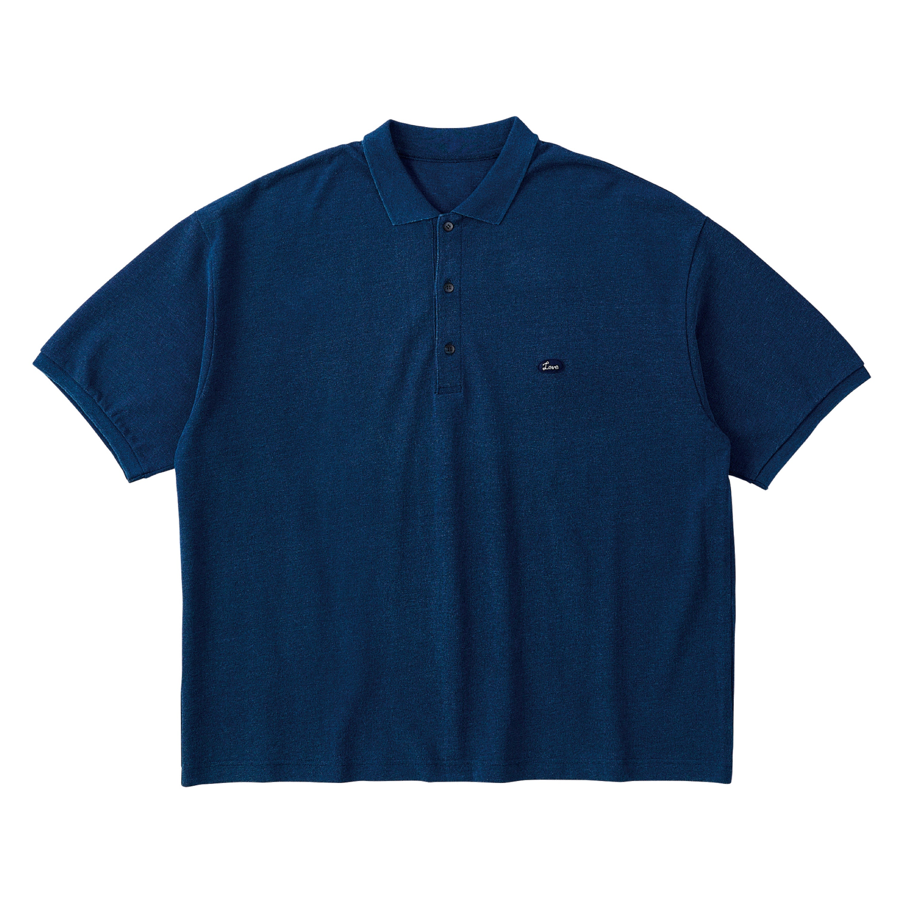 H/W INDIGO POLO SHIRT – PORTER CLASSIC KYOTO