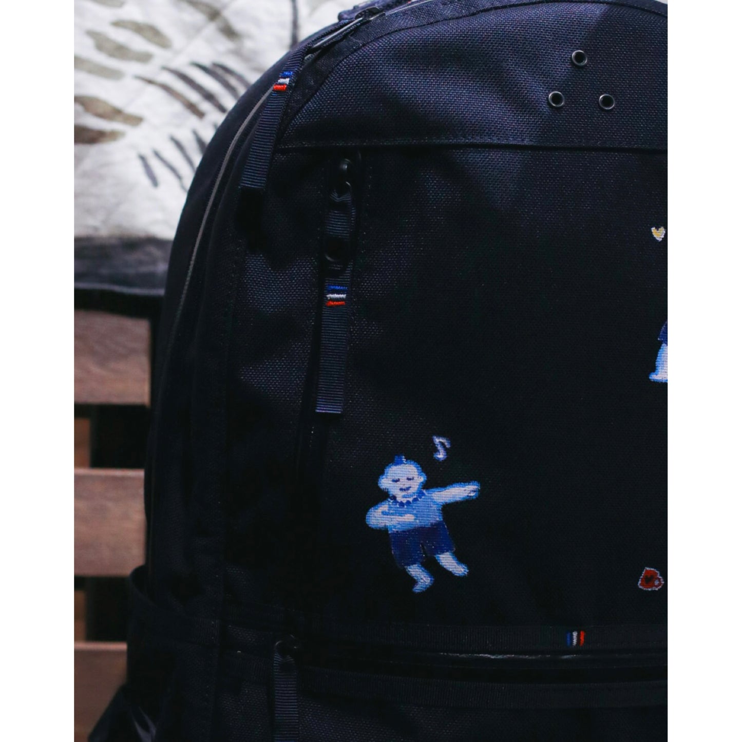 NEWTON CITY RUCKSACK PAINT CUSTOM NAVY