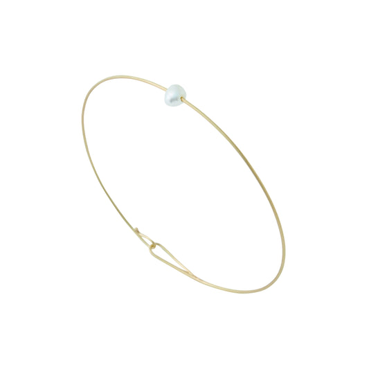 PEARL BRACELET -GOLD-