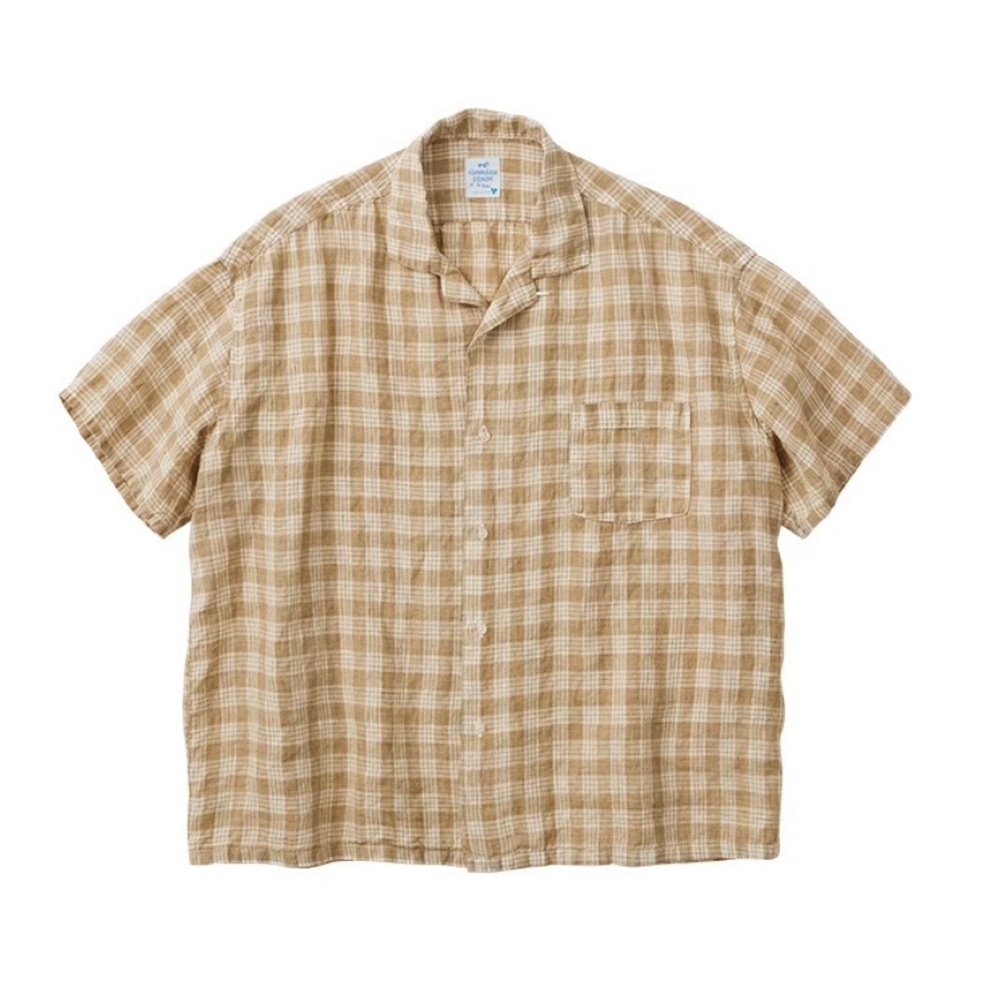 LINEN PALAKA KAIKIN SHIRT – PORTER CLASSIC KYOTO LINEN PALAKA KAIKIN SHIRT – PORTER CLASSIC KYOTO