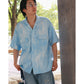 PAINTED SASHIKO WATERCOLOR KAIKIN SHIRT