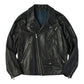 PC RIDERS JACKET W / LOVE & PEACE SILVER