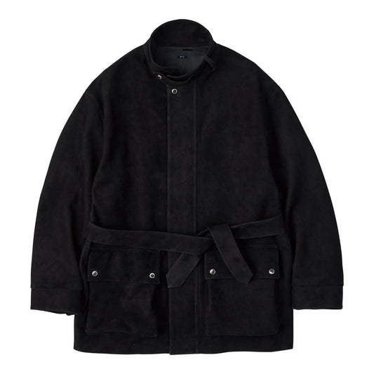 CRASH COLLECTION LEATHER SUEDE  MOTORCYCLE JACKET Ⅱ(ENTREFINO)
