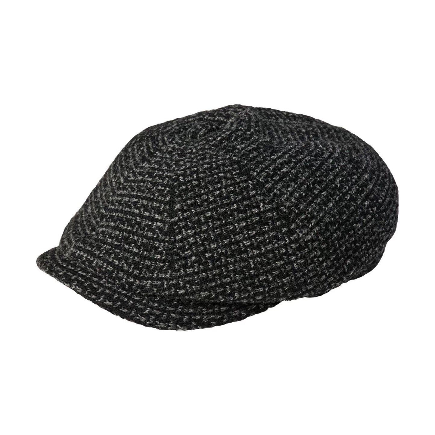 TWEED KNIT CASQUETTE