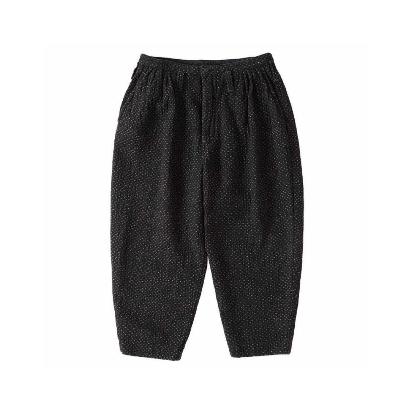 NEW SASHIKO BEBOP PANTS -BLACK-