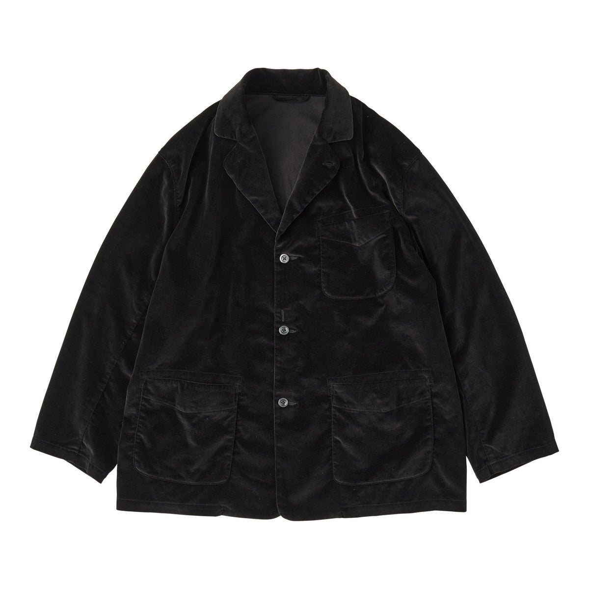 VELVETEEN TAILORED JACKET WATCH CHAIN ITEM