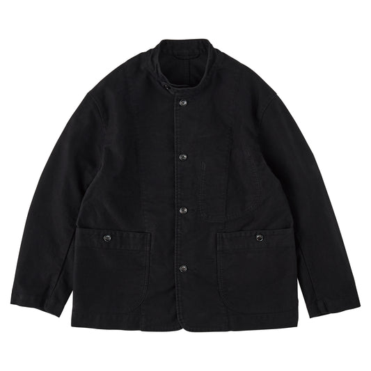 NEW MOLESKIN STAND COLLAR JACKET