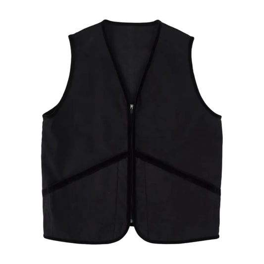 NEW MOLESKIN ZIP UP VEST