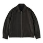 LEATHER ZIP UP JACKET  W / LOVE & PEACE SILVER (ENTREFINO)