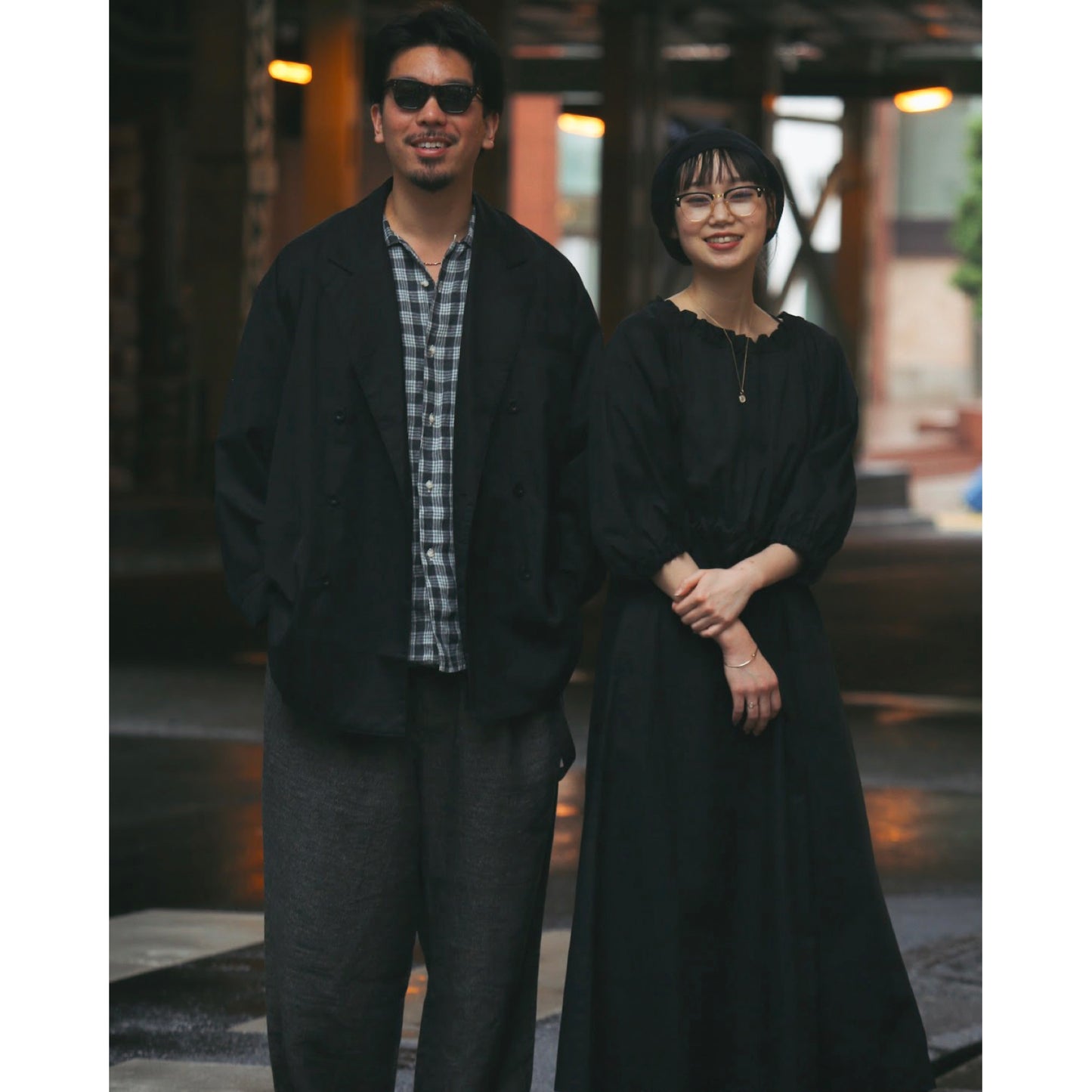 "KYOTO EXCLUSIVE" GABARDINE ONE PIECE