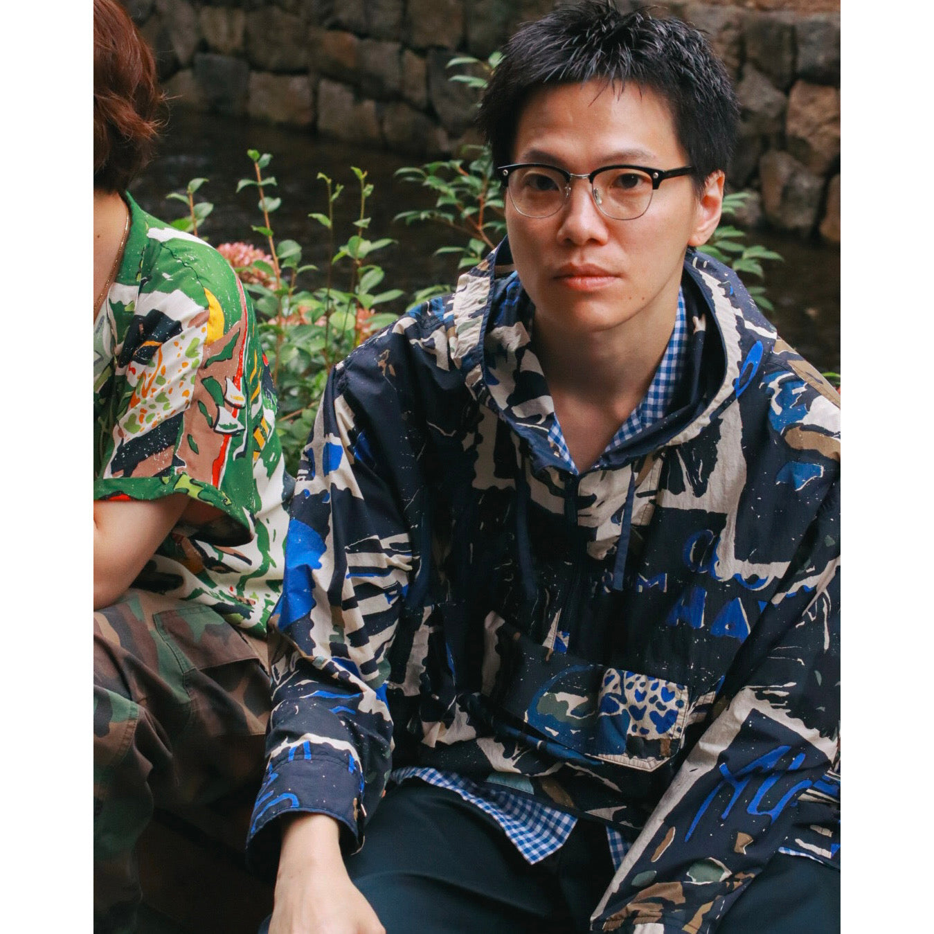 HAWAIIAN OUTDOOR ANORAK PARKA W/MINI POUCH