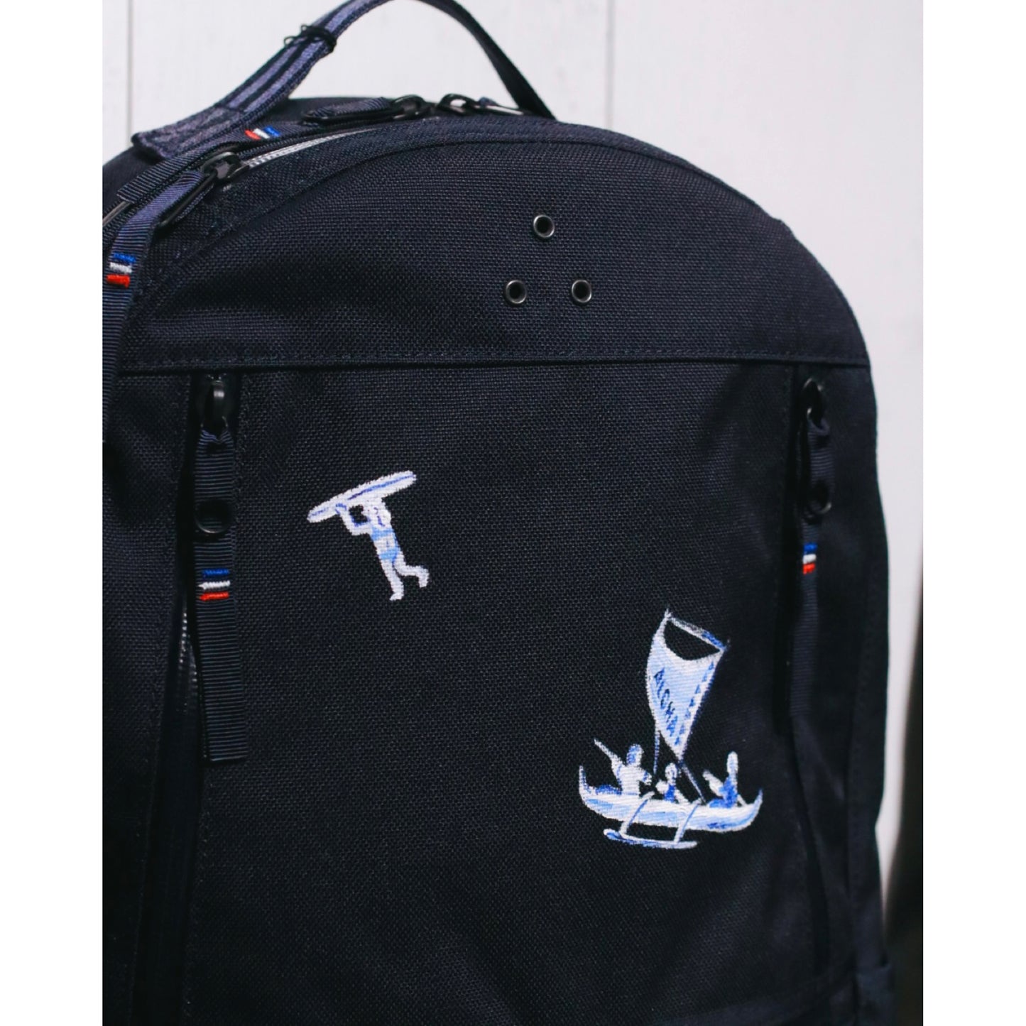 NEWTON CITY RUCKSACK PAINT CUSTOM NAVY