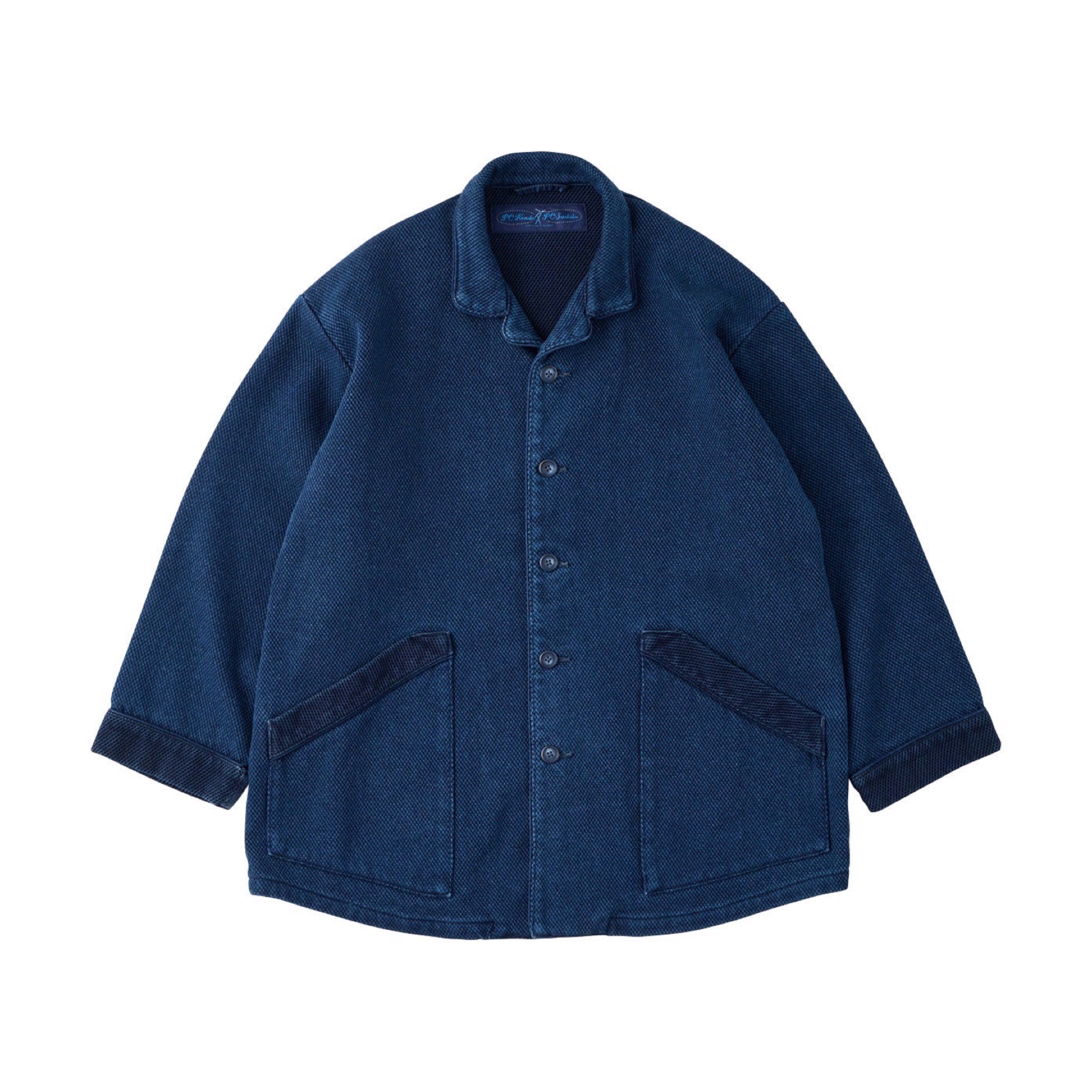 【ポータークラシック】ビンテージ古布　ブレスレット　ネイビー Porter Classic / ポータークラシック】 HAND WORK SILK