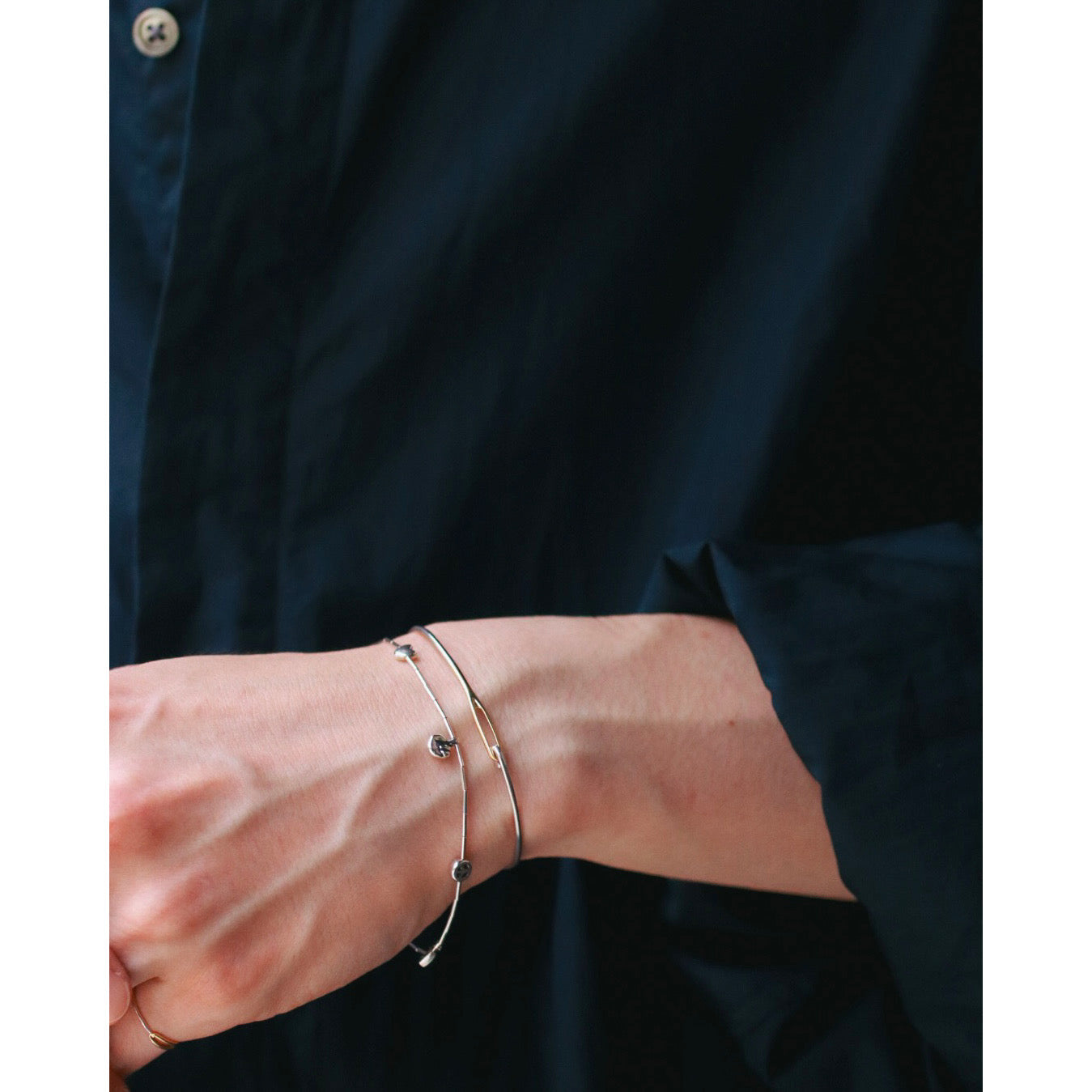R*O様 新品 PORTER CLASSIC NEEDLE BANGLE NEEDLE BRACELET – PORTER CLASSIC KYOTO