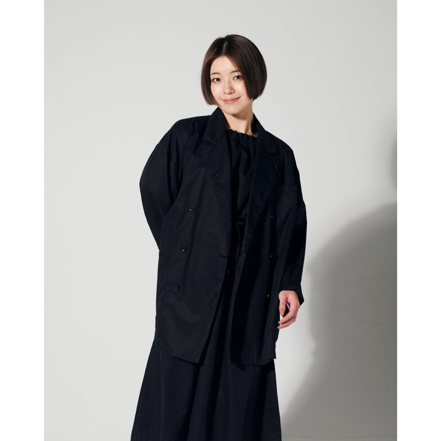 "KYOTO EXCLUSIVE" GABARDINE ONE PIECE