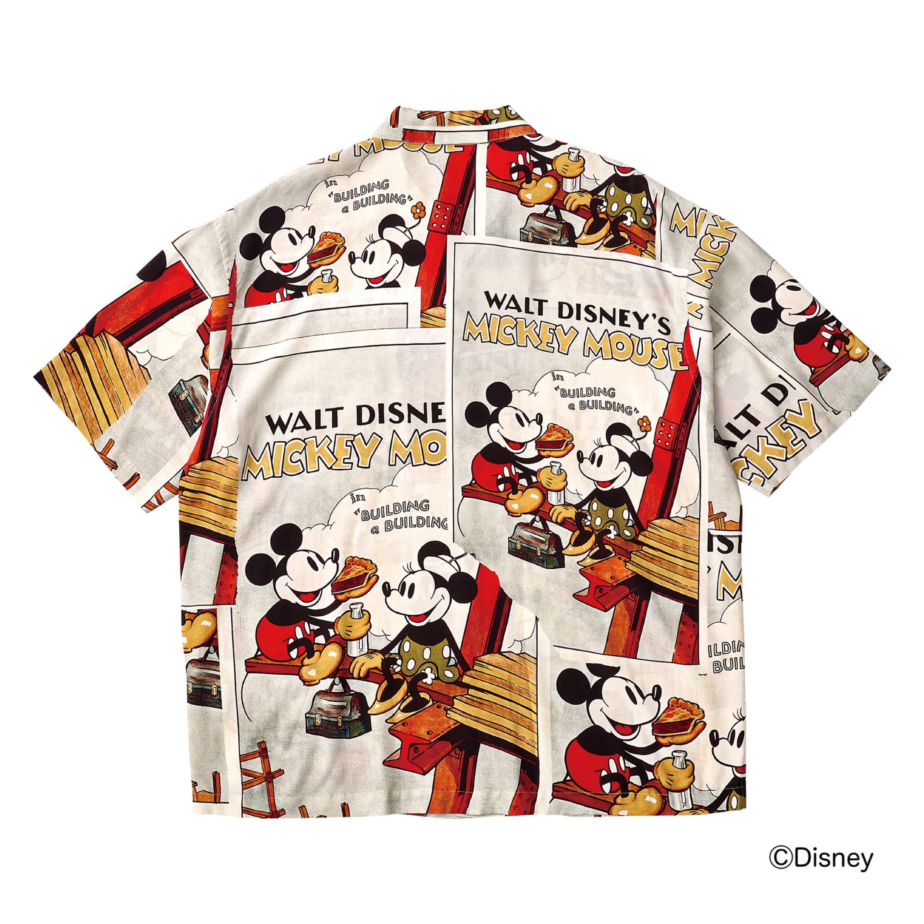 DISNEY VINTAGE POSTER PC ALOHA COLLECTION ALOHA SHIRT MICKEY