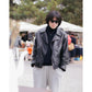 PC RIDERS JACKET W / LOVE & PEACE SILVER