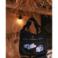 "KYOTO EXCLUSIVE" SUPER NYLON SIMPLE SHOULDER BAG PAINT CUSTOM BLUE
