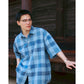 H/W INDIGO CHECK BEAT WRITER SHIRT