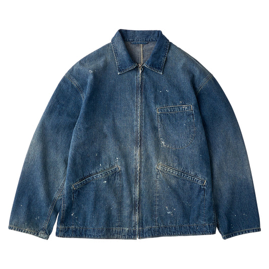 BREAKFAST DENIM ZIP UP JACKET