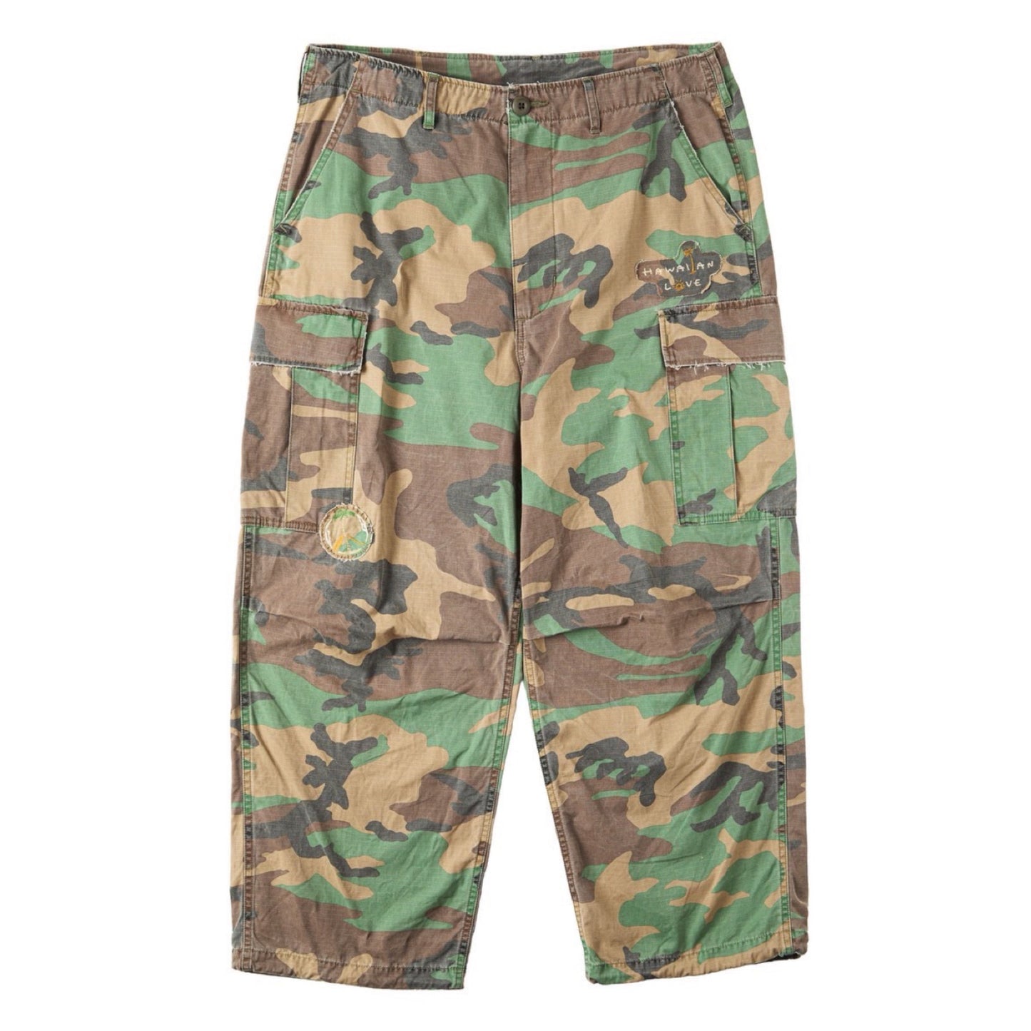 "PC EXCLUSIVE" ALOHA CAMOUFLAGE CARGO PANTS CUSTOM