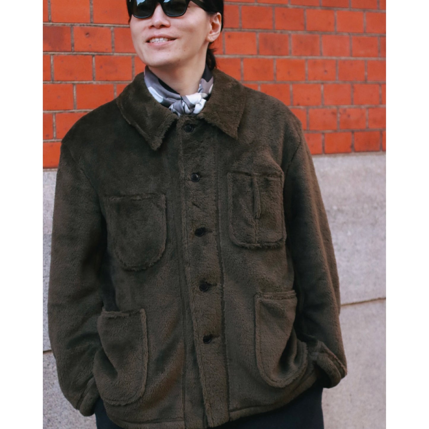 HIGH LOFT FLEECE FRENCH JACKET(POLARTEC)WATCH CHAIN ITEM