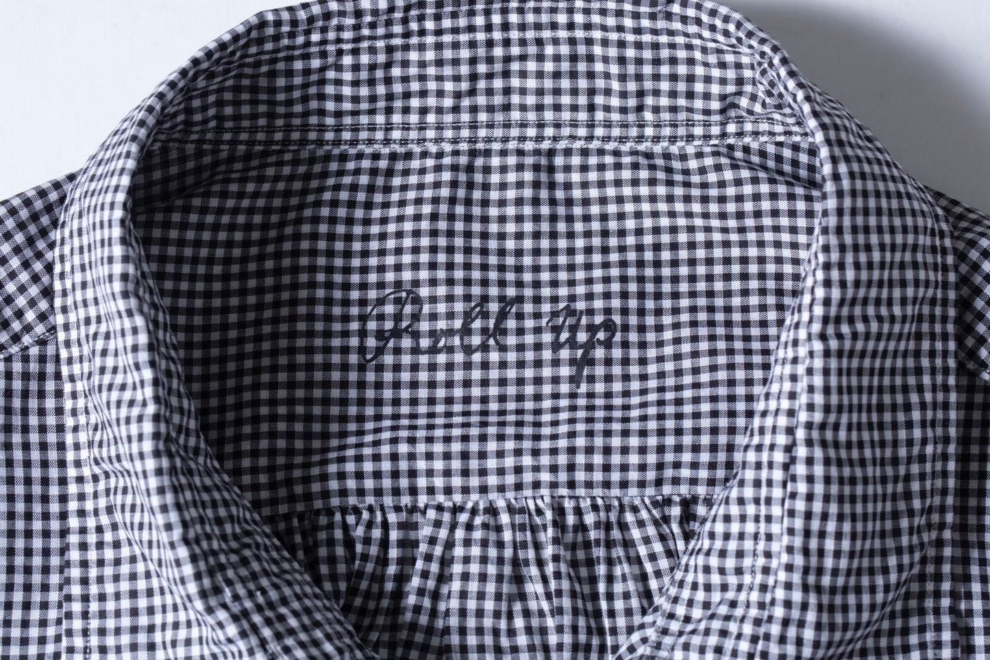 "PC EXCLUSIVE" ROLL UP GINGHAM CHECK  SHIRT (PC ORIGINAL 140/2)