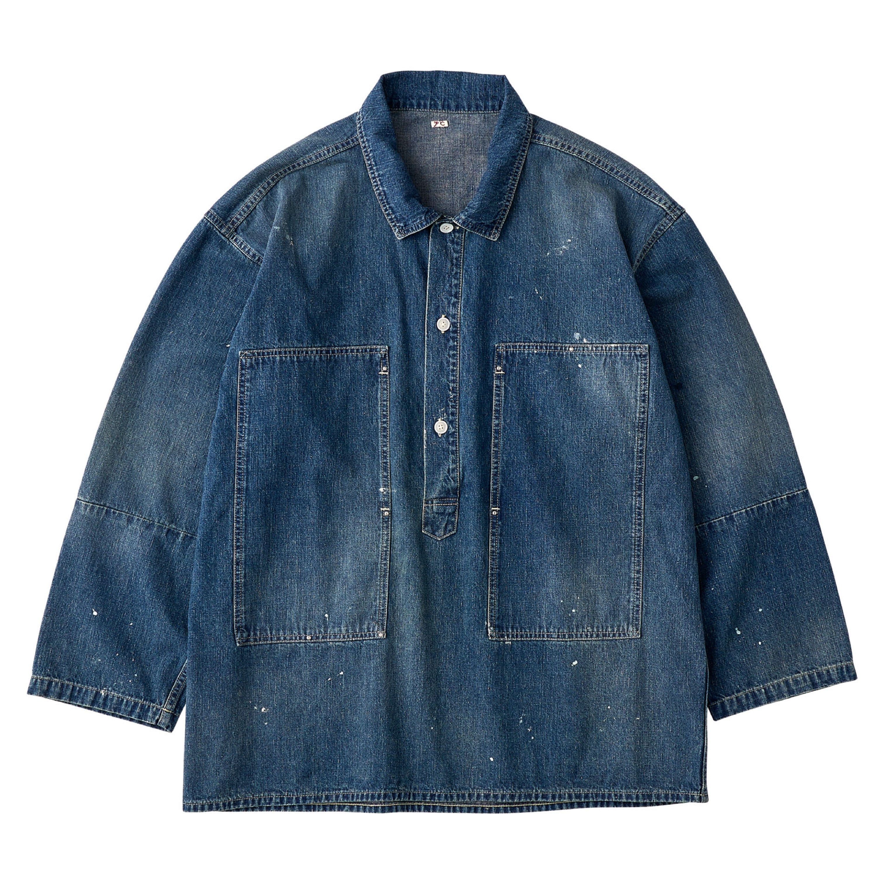porter classic スーピマコットン ポロシャツ　L GF スーピマコットン ストレッチピケ ロングスリーブポロシャツ Slim