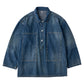 BREAKFAST DENIM PRISONER SHIRTS W / LOVE & PEACE SILVER CUSTOM