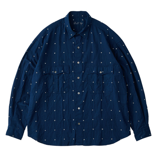 "PC EXCLUSIVE" ROLL UP BLUE MOON SHIRT
