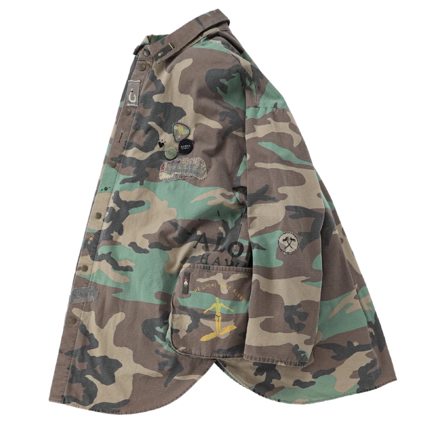 ALOHA CAMOUFLAGE SHIRT JACKET