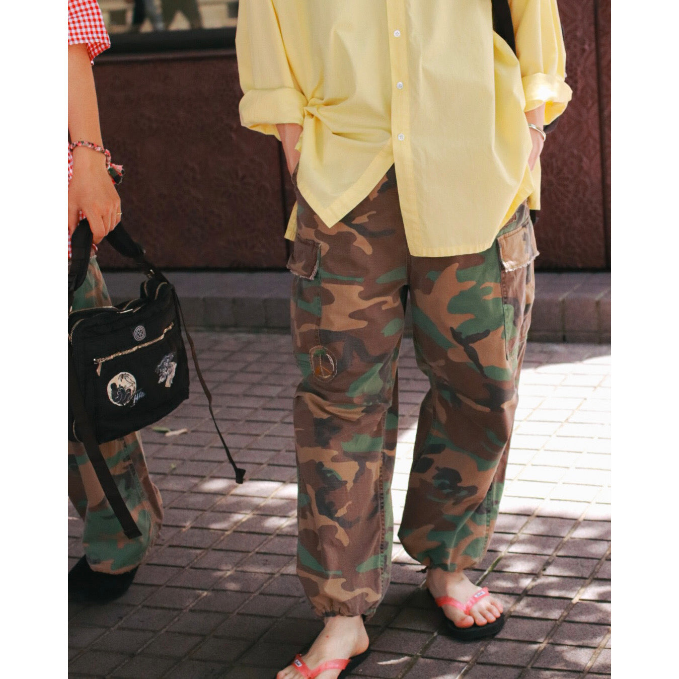 "PC EXCLUSIVE" ALOHA CAMOUFLAGE CARGO PANTS CUSTOM