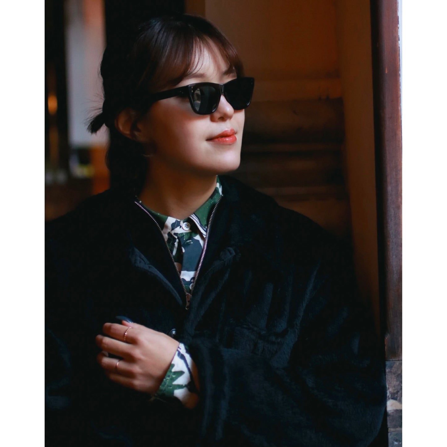 HIGH LOFT FLEECE FRENCH JACKET(POLARTEC)WATCH CHAIN ITEM