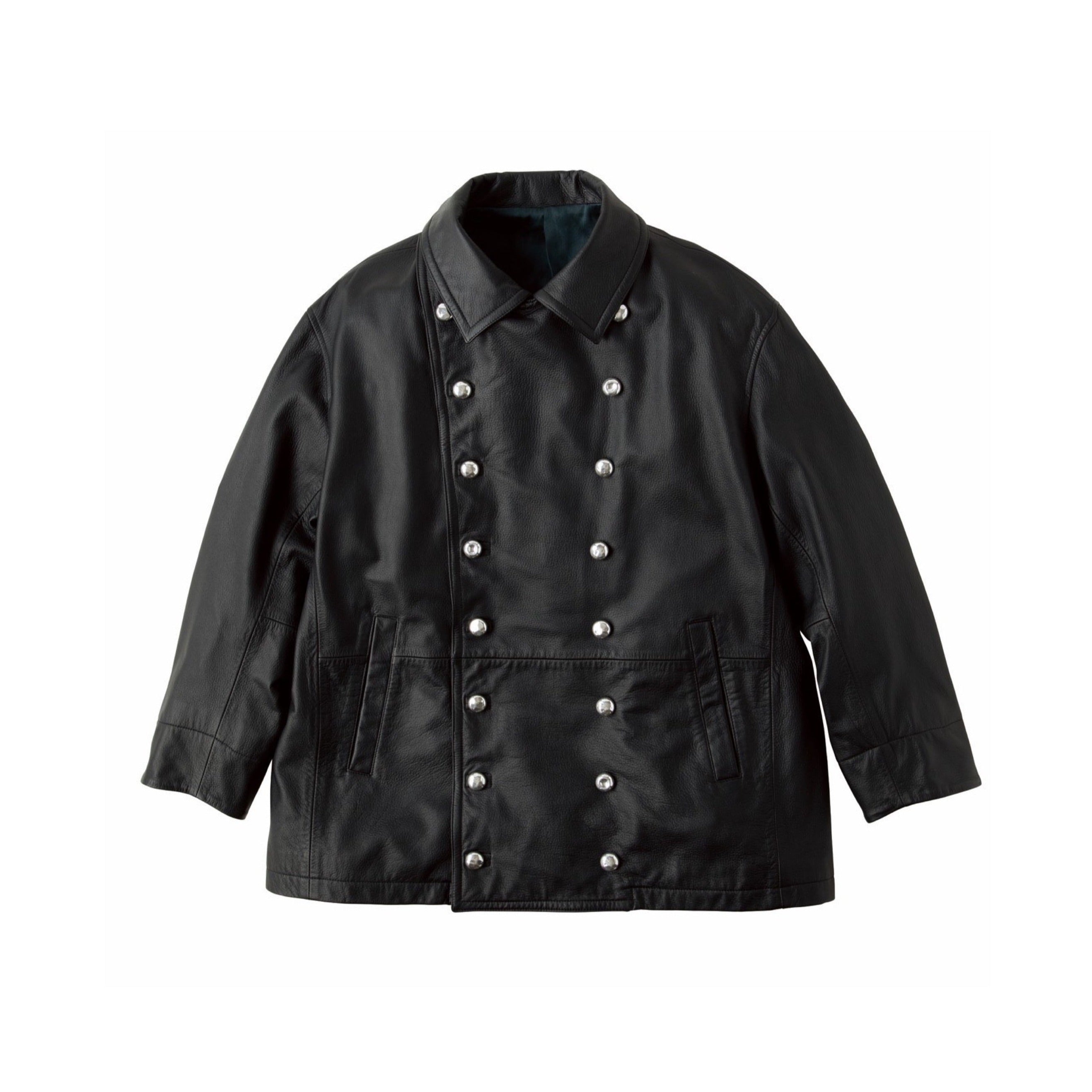 DEERSKIN ANCHOR JACKET W/SILVER BUTTONS – PORTER CLASSIC KYOTO