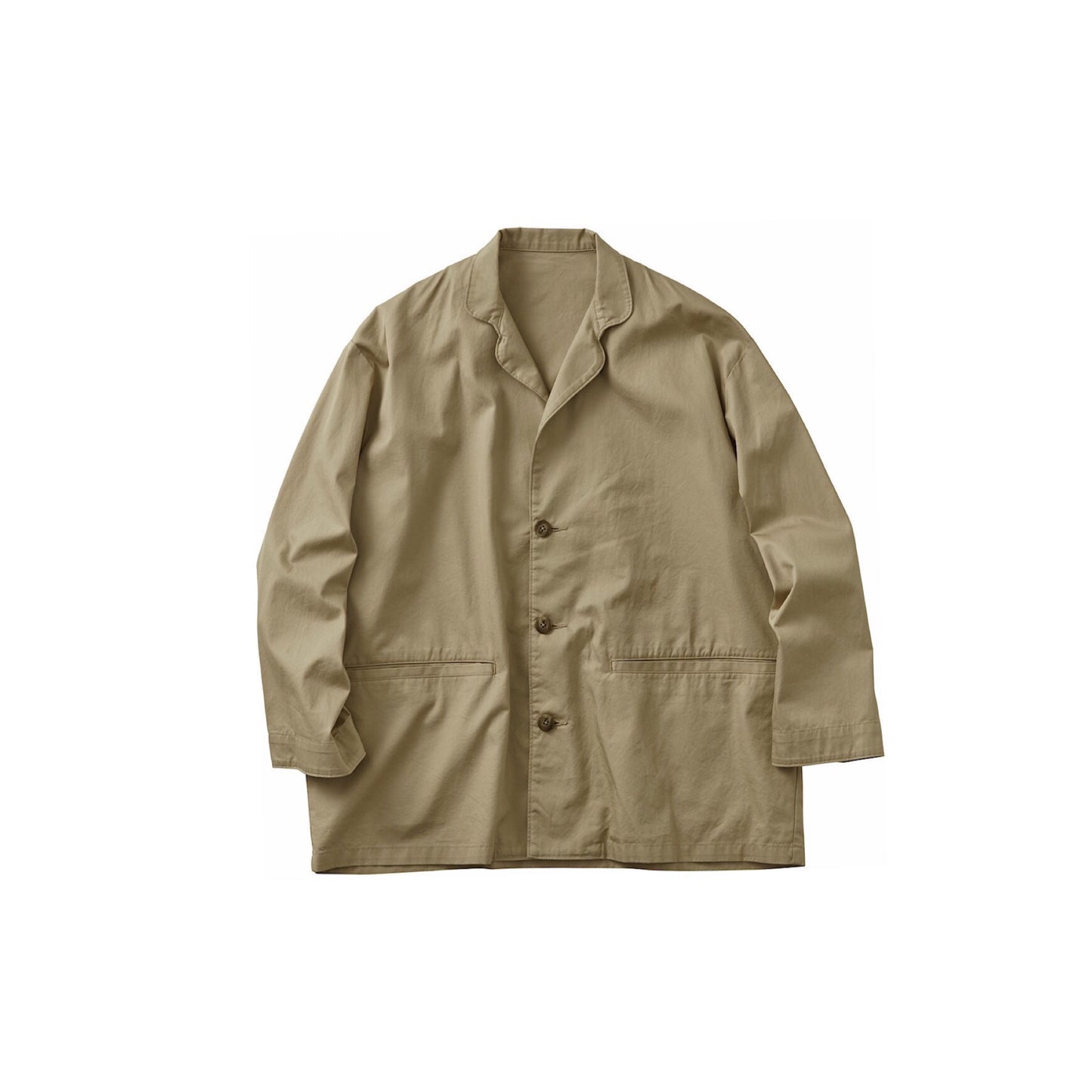 GABARDINE WIDE JACKET -2022-