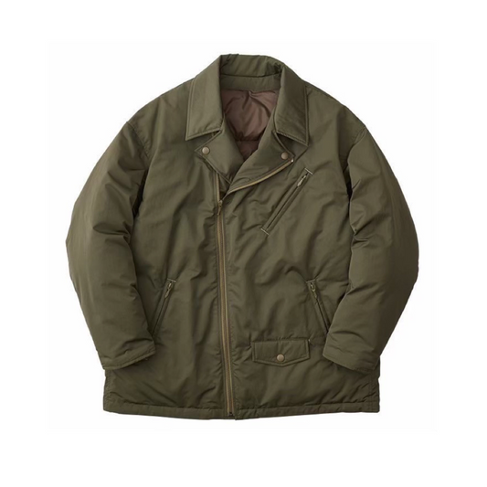 SHEEN NYLON RIDERS DOWN JACKET