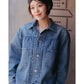 STEINBECK DENIM JACKET -BLUE-